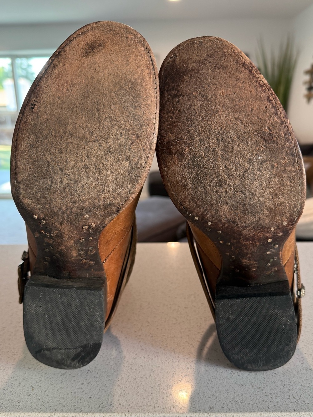 Freebird by Steven Women's Drove Boots with Straps- Tan leather - Size 7 - Picture 10 of 10
